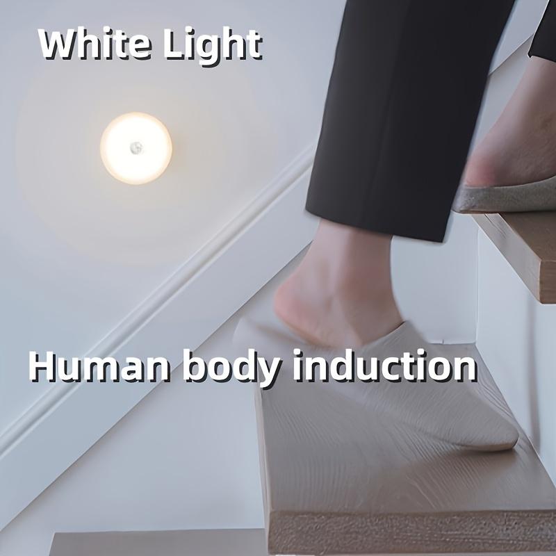 1pc Motion Sensor Light | USB Rechargeable, Motion Activated Stair Light, LED Human Body Sensor Light Suitable