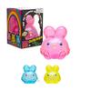 Schylling Needoh Sensory Fidget Stress Relief Squishy Rabbit Anti-Anxiety Rabbit Squeeze Object For Focus ADHD Population