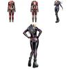 Colorful Skeleton Bodysuit For Halloween Unique Digital Print Jumpsuit