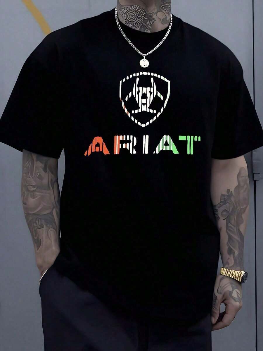 

Unisex s T-Shirts--Abstract Shield Emblem With Geometric Lines Symbolizing Modern Strength L
