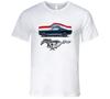 Mustang Fastback Red White Blue Ponycar Premium Gift 65 66 64 T Shirt