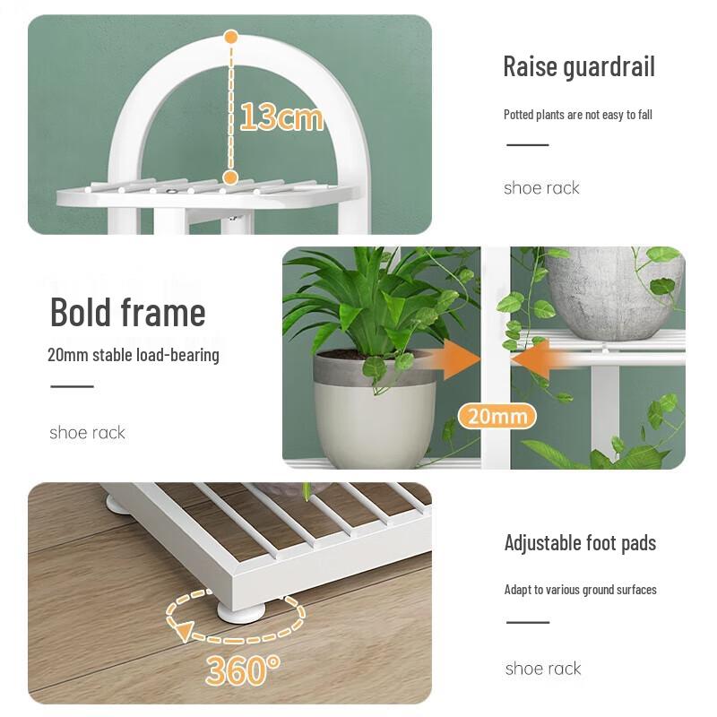 Multi-Tier Metal Plant Stand