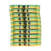 50Pcs Grounding Terminal Pure Copper DIN Rail Mounted Earth Terminal Block Yellow Green TYP USLKG‑3