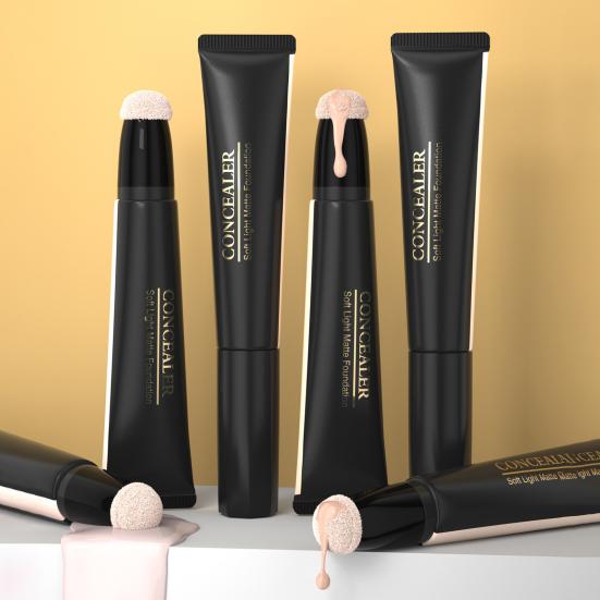 

Yousheng 18 мл Жидкая тональная основа-консилер с интенсивным покрытием и длительным эффектом увлажнения. Естественно осветляющая формула. Жидкая тональная основа.