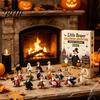 Spooky Season Toys Halloween Advent Calendar 2026 with 24 Horror Ducks Figures  Days of Holiday Surprise Gift for Children Countdown Acrylic