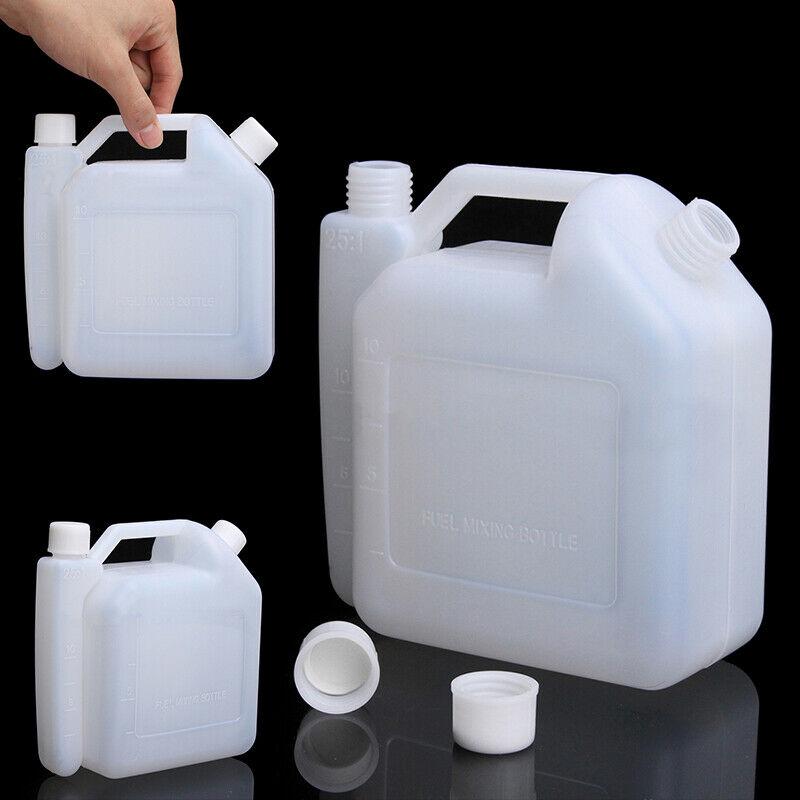 

High Quality New Practical Mixing bottle Tank Holder Lawn mower Plastic Fuel petrol oil 1L 25:1 50:1 Container CHINA