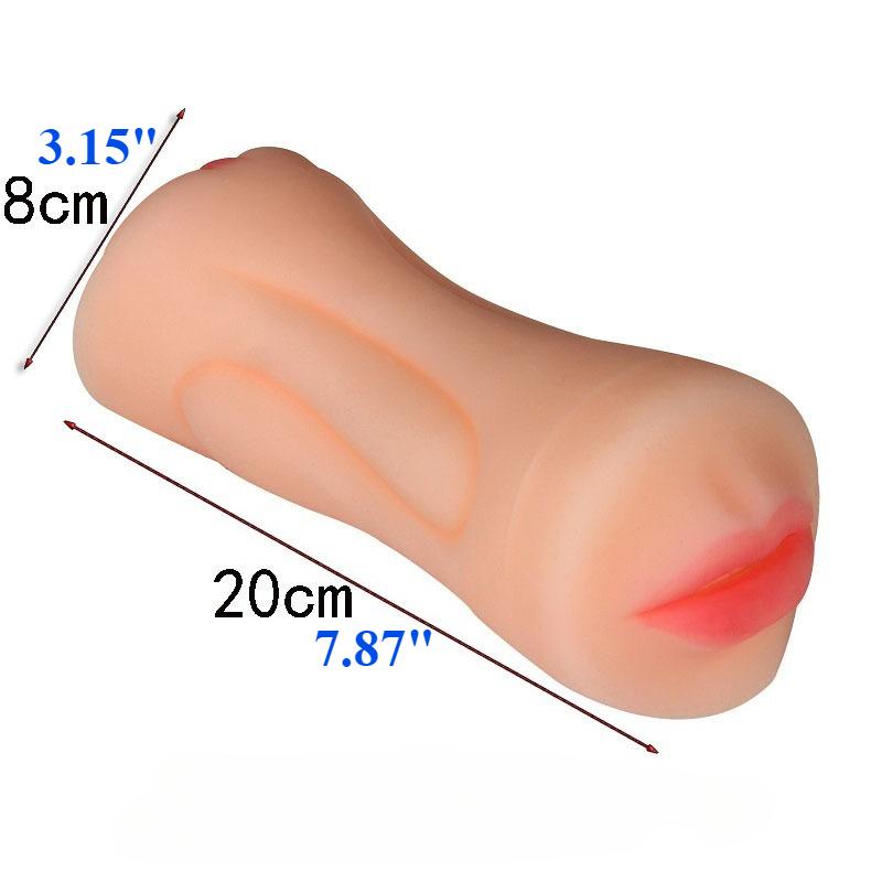 2 In 1 Male Masturbator Cup Oral Deep Throat Vacuum Blowjob Machine Artificial Vagina Pocket Pussy Masturbation Sex Toys for Men