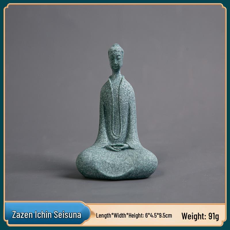 

Zen Chinese Northern Wei Shakyamuni Buddha Statue Desktop Ornament and Tea Pet