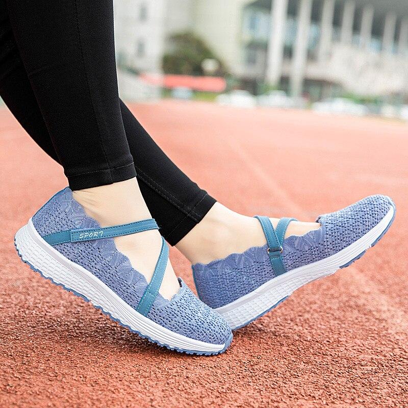 2021 Nuevo Verano Mujer Zapatos Planos Mujer Flat Mary Jane Mujer Damas  Malla Tela Casual Cómodos Mocasines Mujer comprar a buen precio — entrega  gratuita, reseñas reales con fotos — Joom