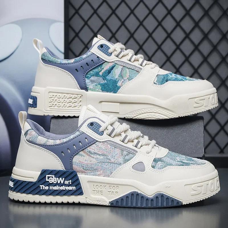 Men's Casual Shoe New Fashion Men's Flat Shoes Luxury Sneakers for Men 2024 Platform Casual Board Shoes New Vulcanized Shoes