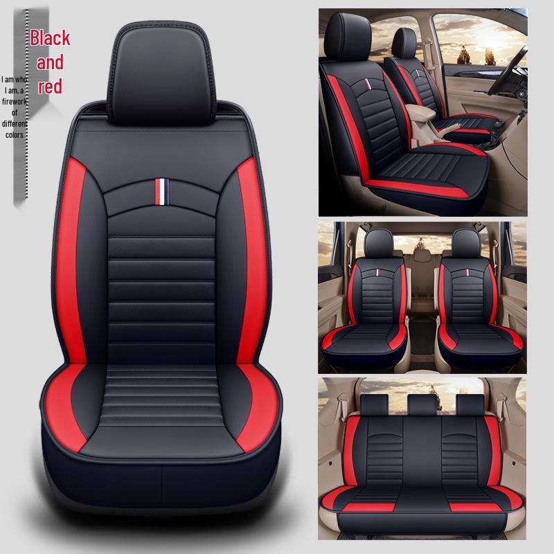 Four-Season Full-Coverage Seat Cushion for Seven-Seat Vehicles: Compatible with Wuling Hongguang S, Baojun 730, Weiwang M50f