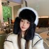 Winter New Fleece Thickened Outdoor Cold Hat Children's Advanced Sense Plush Warm Ear Protector Pullover Hat