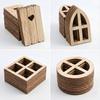 100pcs Vintage Wooden Window Mix | Painting Home Decor for Birthday, Wedding, Easter, Mini Garden, Country House Decorations