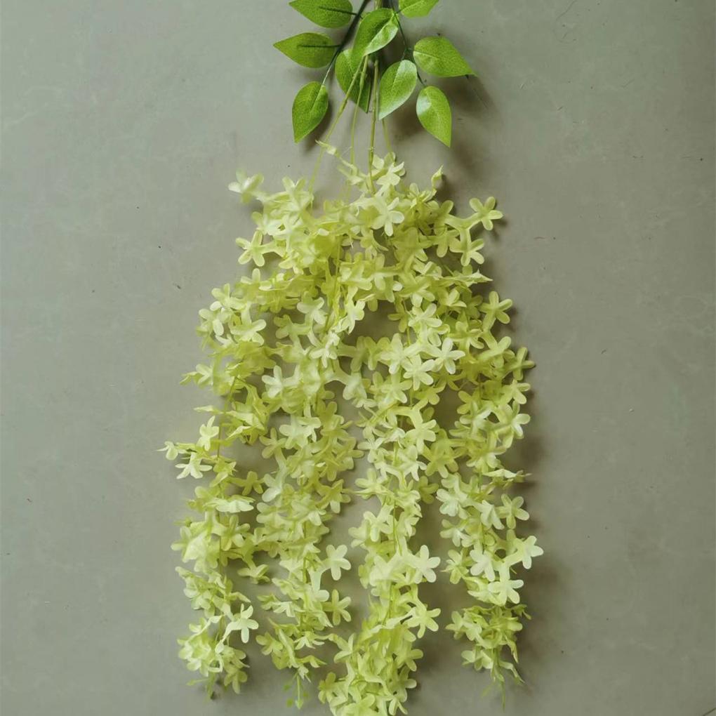 Realistic Appearance Artificial Flowers For Garden Décor Decoration Wisteria Wedding Home Low Maintenance Elegant