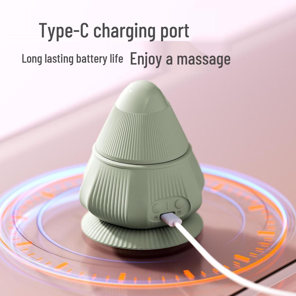 Multifunctional Silicone Electric Massager for Shoulder, Neck, Waist, & Back Relaxation