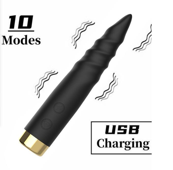 USB Charge Powerful Bullet Vibrator Dildo Sex Toys for Women Anal Clitoral Stimulator Erotic Vibrator Adult Sex Toy Shop 18