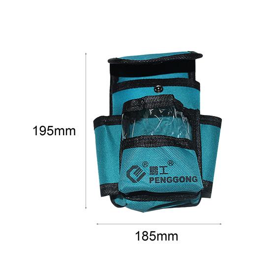 Skladovací taška na vrtačku Přenosná Oxfordská tkanina odolná proti poškrábání, pevná v pase pro údržbáře