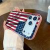 American Flag Pattern Phone Case For iPhone 17 Pro Max 16 15 Plus 14 13 12 11 Pro 16E 17Air XR XS Lychee Textur Soft Cover