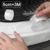 5cm*3m Car Door Plate Sill Scuff Cover Anti-Scratch Film Sticker Accessories