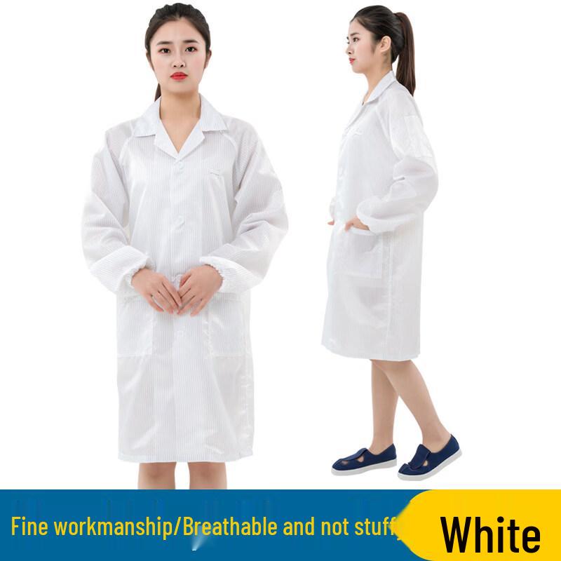 

Ally Anti-Static Cleanroom Lab Coat, Long Style