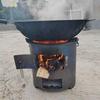 Portable Multi-Functional Wood Stove: Outdoor Fire Pit & Tea Brewer