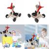 Science Diy Air-powered Car Educational Wood Model For Stem Education