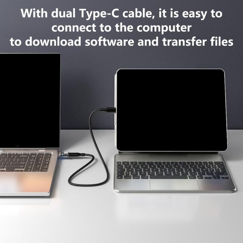 Multifunction High Speed USB to Type C Converter 120W Power Delivery 10Gbps File Transfer with Earphone Compatibilities