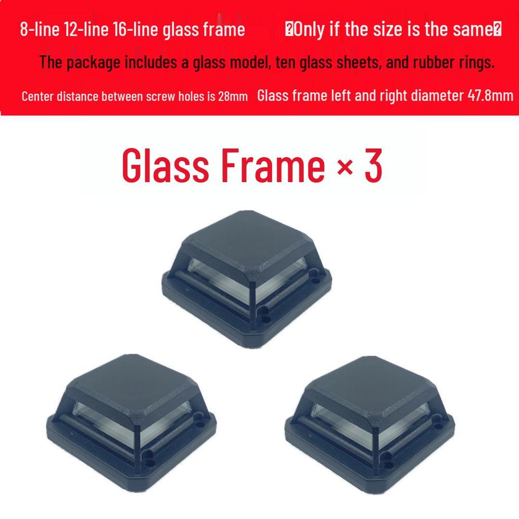 Lampshade Wire Window Frame Infrared Wall Sticker with Laser Head Glass Accessories