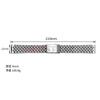 Five Beads Straight End Stainless Steel Bracelet Belt for Jubilee for Rolex Metal Watch Band 20mm 22mm Strap for Men Women Belt
