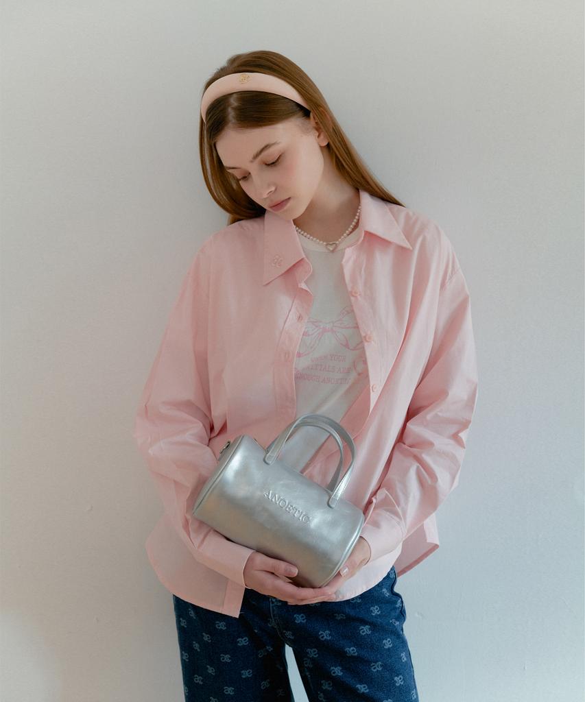 Anoetic Anc Mallow Round Bag_Silver