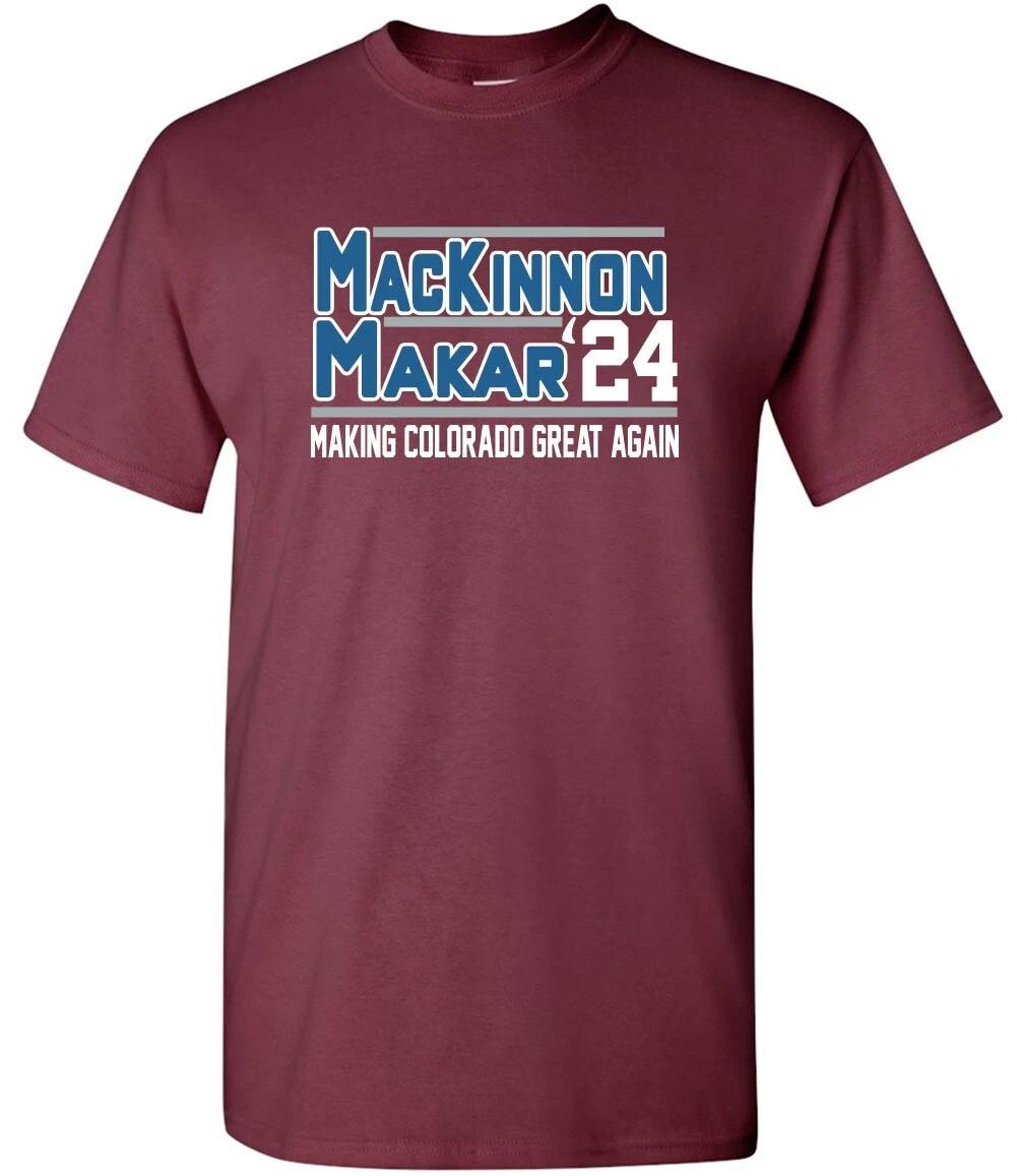 Футболка с коротким рукавом Nathan Nate Mackinnon Cale Makan 2024 XXXL
