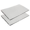 5/1Pcs Noise Insulation Mat For Cars Aluminum Foil Foam 25x18cm Anti Heat Waterproof Sound Deadener Mat For Car Engine Hood Door