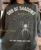 Orb Of Shadows Est 1993 Venom Silk Time Spider Arachnid Comfort Colors® Tshirt, Spiderweb Gothic Nature Creepy Bug Lover Tees,