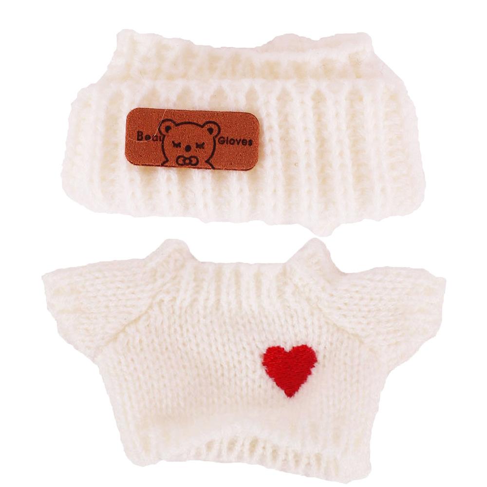 Plush Toy Baby Clothes Winter Sweater Set Sitting Party Series Doll Clothes