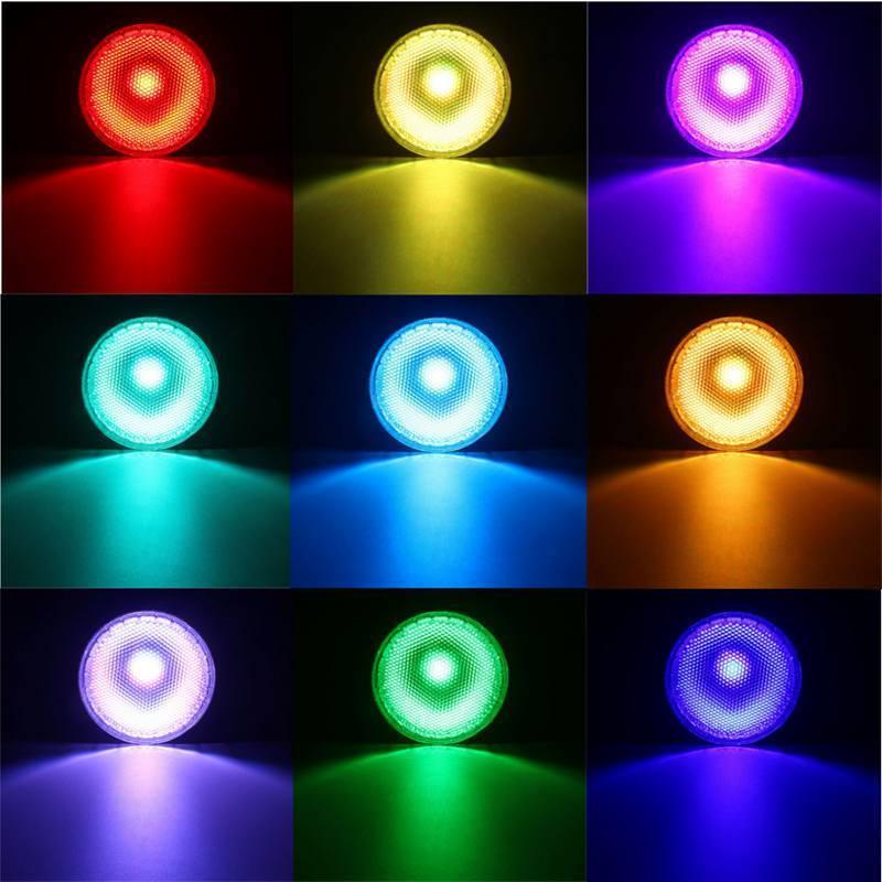 10W 20W Par30 Par38 LED RGB Spotlight Bulb Outdoors Water-Resistant Color Changing Magic Bulb