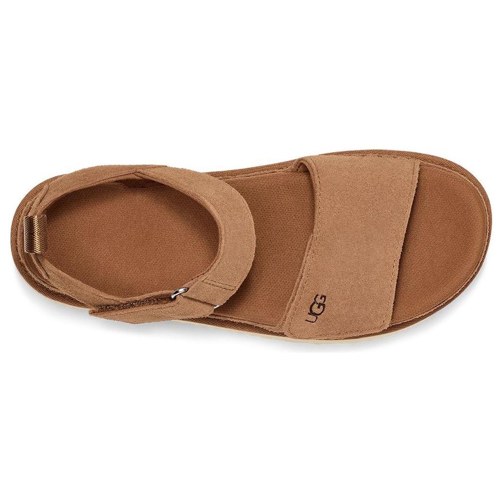 New UGG Goldenstar Platform Sandal Chestnut Women's 1136783-CHE