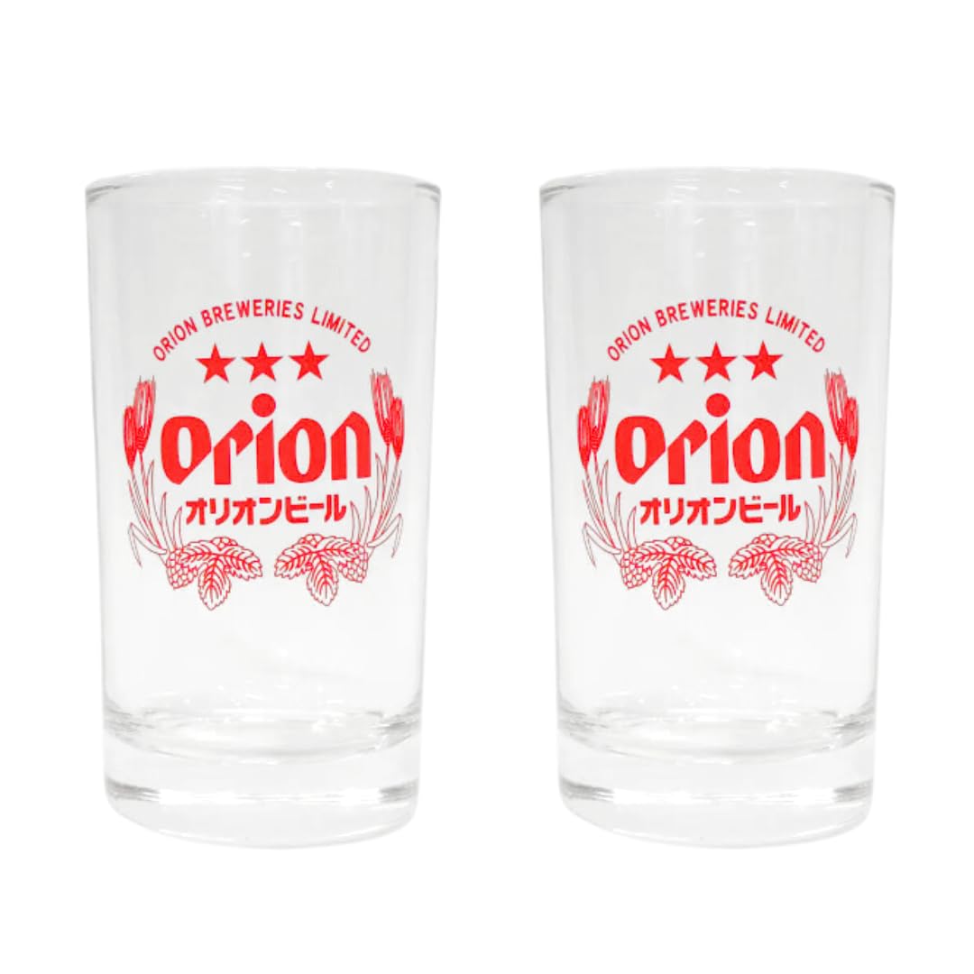 

Orion Beer Matching Okinawa Gift Glasses, Logo, Pair, Souvenir, Gift, Couple s