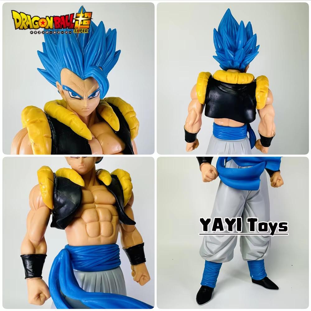 31CM Animation Dragon Sphere Z Super Saiyan Blue Gogeta POLYVINYL CHLORIDE Action Figure Miniature Playthings Tabletop Decoraction Children