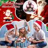 12/6-Pack 6.3cm Diameter Santa Claus Sponge Balls - Creative, Fun & Soft  for Christmas Decorations and Party Favors