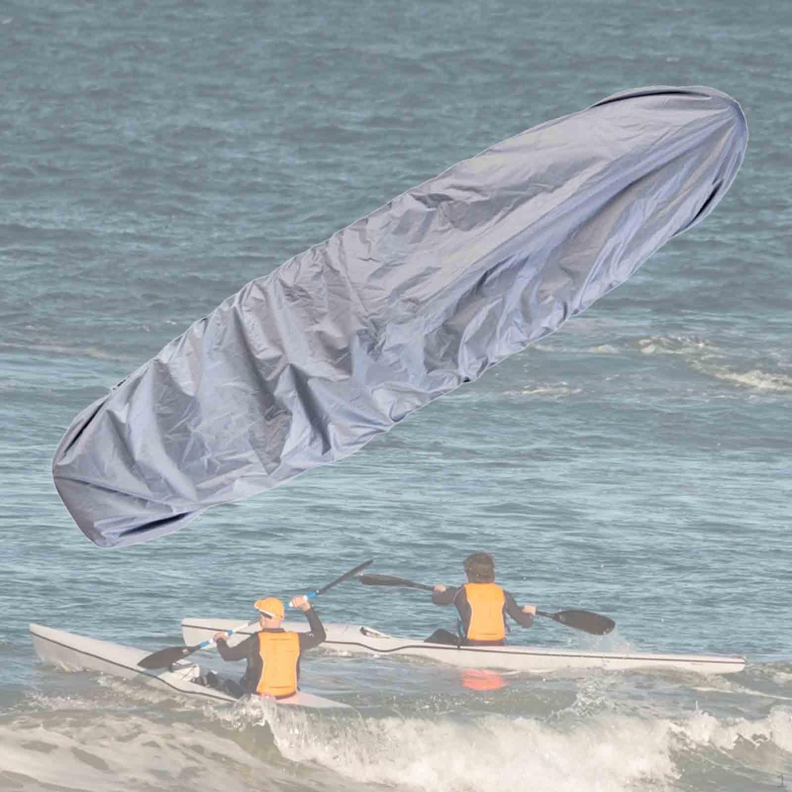 

Чехол для каноэ и каяка, водонепроницаемый, портативный, защита от солнца от лодочной пыли для хранения на открытом воздухе, S