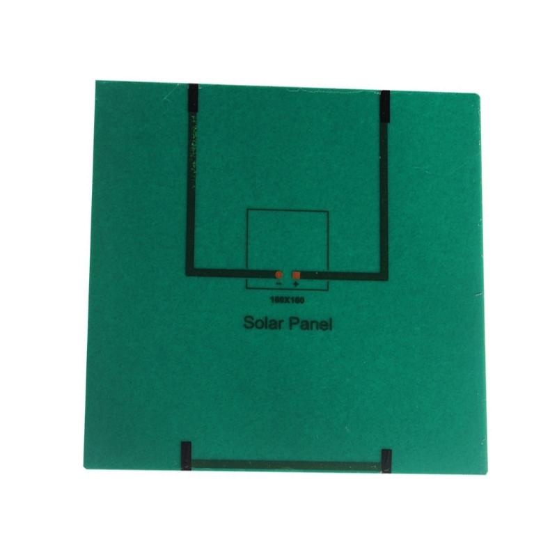 Portables 4.4W 12V Monocrystalline Solars Panel for Charging 9V 12V Batteries Easyly Carry Weather Resistant 1