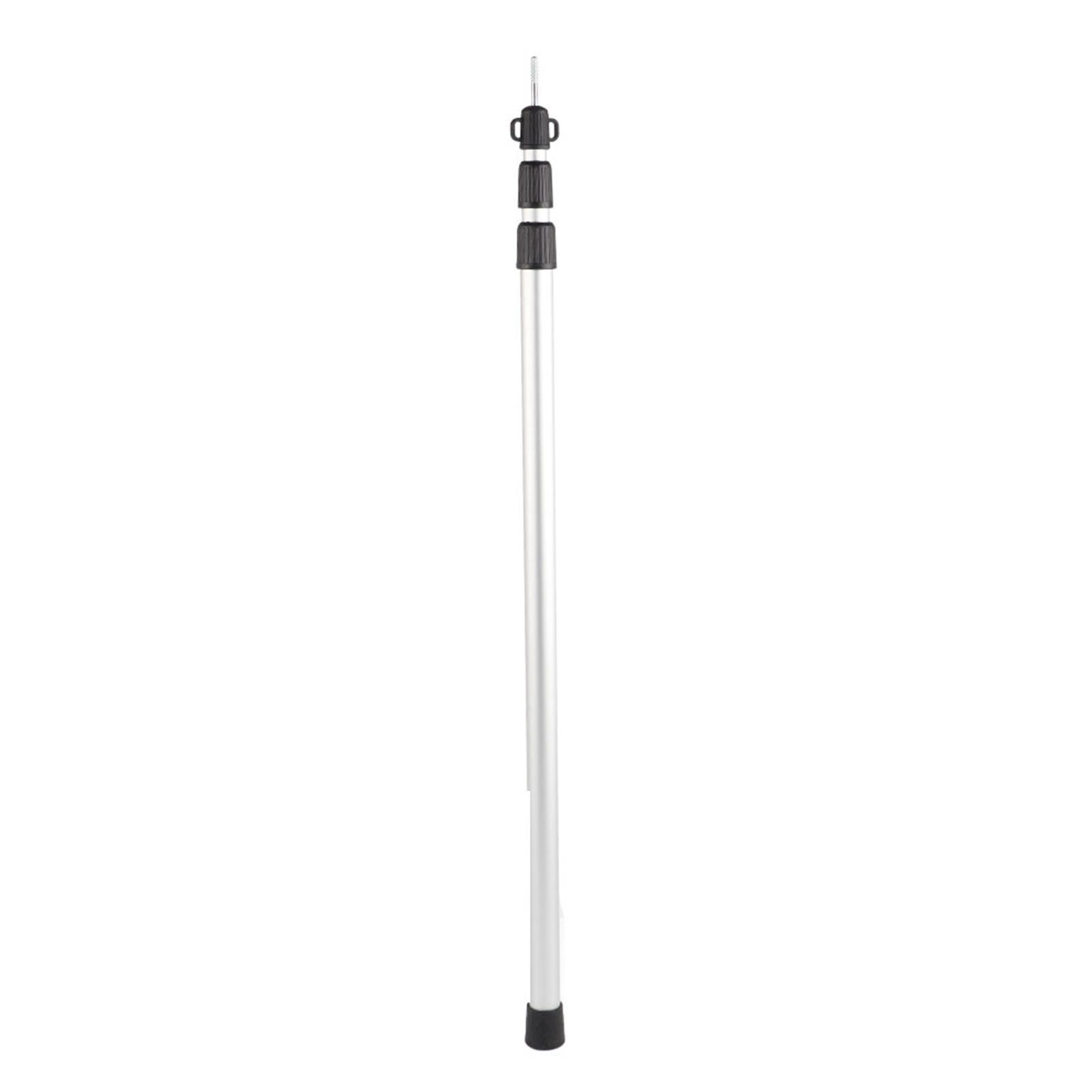 

2.300CM Aluminum Alloy 3 Section Retractable Outdoor Shelter Canopy Tent Support Rod Upright Pole