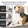 Pet Dog Calming Headband with Thick Anti-anxiety, Lightning Protection, Noise Reduction and Sound Insulation Cotton, Breathable Ear Cover