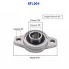 4/10PCS Kfl08 KFL000 KFL001 KFL004 KFL005 KFL08 8mm-25mm Pillow Block Rhombic Bearing Zinc Alloy Insert Linear Bearing Shaft