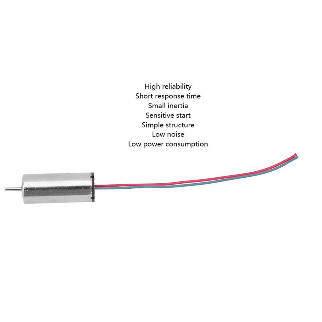 4 Pcs High Speed Low Consumption Coreless Motor 44000rpm DIY Aircraft Motor