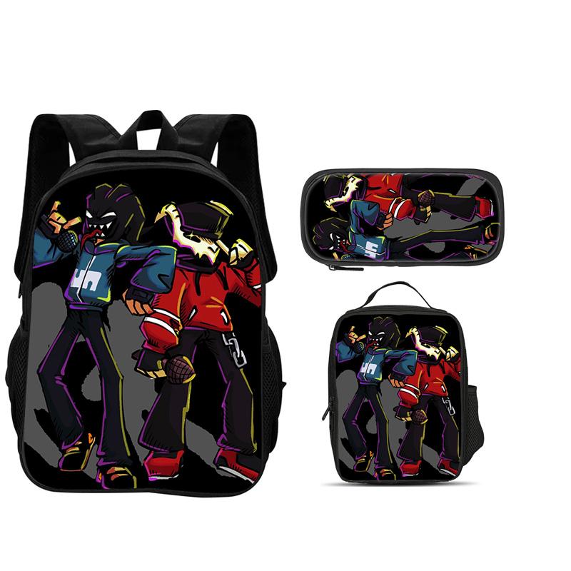 Fundamental Round Front Carrier Rucksack Versatile Style Trend Animated Boys Plus Girls School Birthday Best Gift