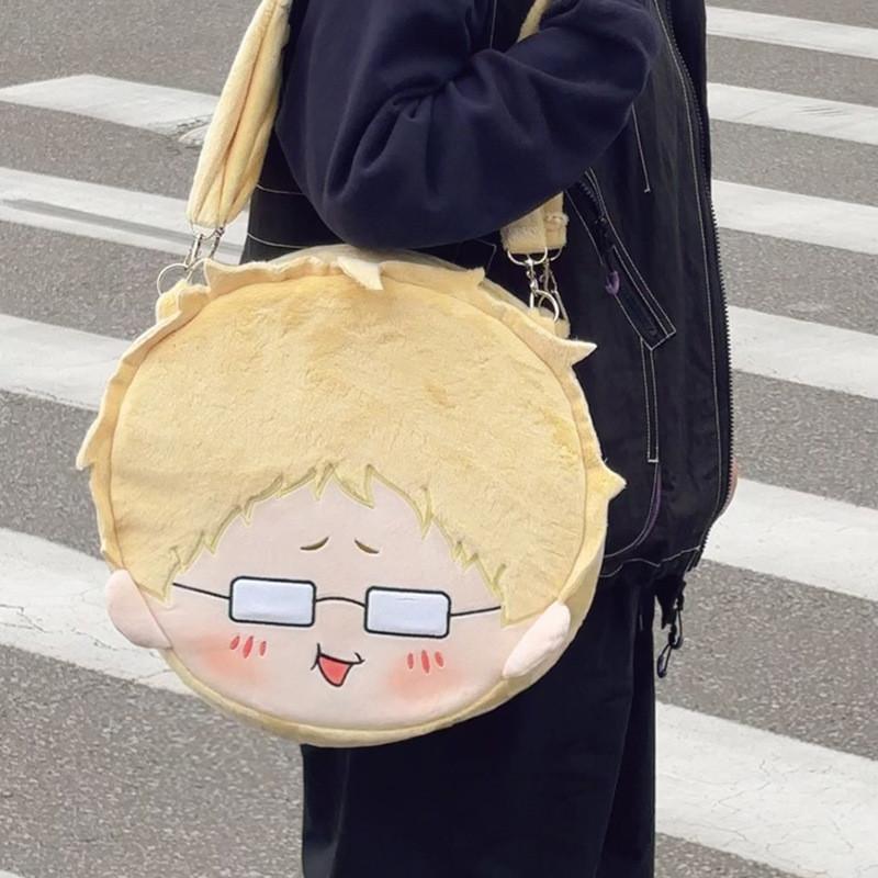 Cuddly And Soft Large Plush Doll Backpack Featuring Hinata Shoyo And Kageyama Tobio For Collectors