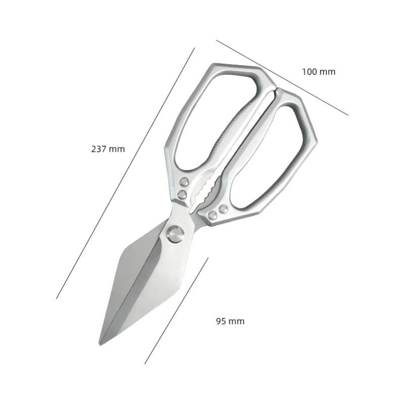 Multifunctional Powerful Chicken Bone Scissors Sharp Shears Household Kitchen Scissor for Chicken Vegetables Barbecue Meat Fish5