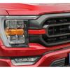 Red Exterior Front Bumper Headlight &Grille Decor Cover Trim For Ford F150 +