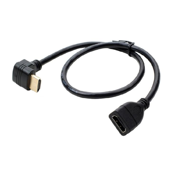 

Compactly and Portable 4K HDTV Adapter with L Shaped Design for Convenient Use at Homes or Office HDTV Extension Cable